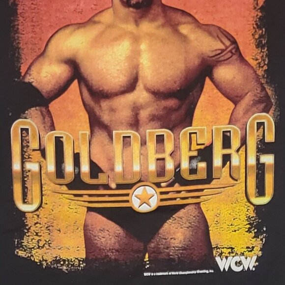 Bill Goldberg 1998 WCW NWO World Championship Wrestling t-shirt Large Vintage - Picture 3 of 15